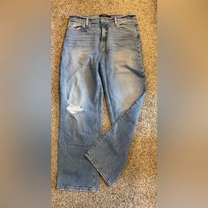 Hudson high waisted and loose fitting jeans